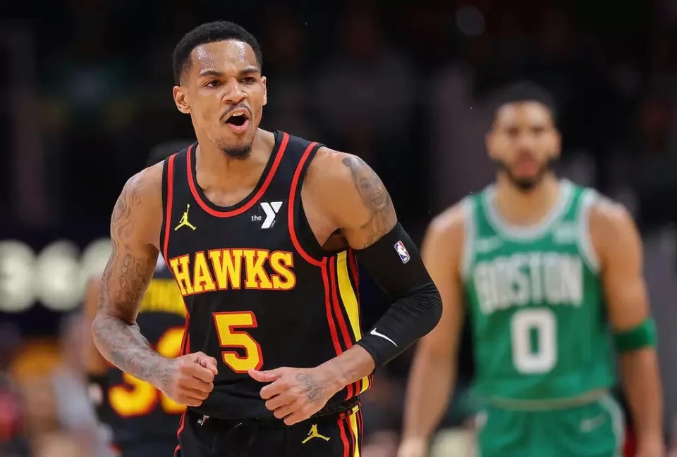 Dejounte Murray’s Career-High 44 Points and Buzzer-Beater Lift Hawks Over Celtics